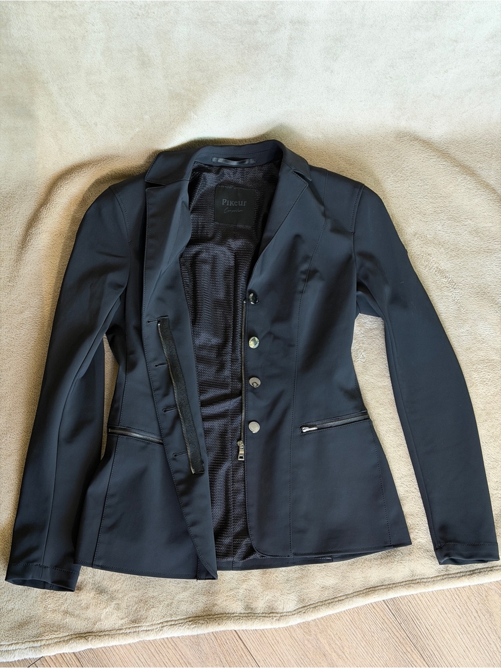 Pikeur Paulin Black show Jacket with crystals  stretchy fabric